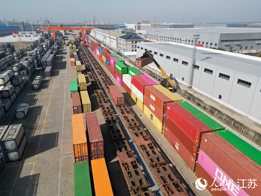 滬蘇通海鐵聯運班列新年首月開行再創新高