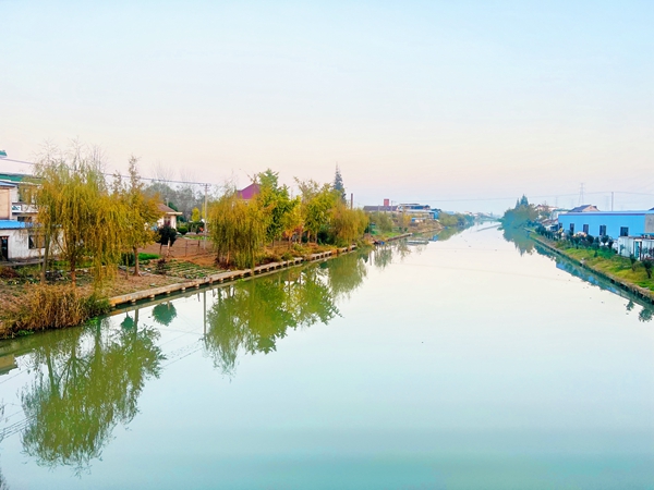 河暢水清岸綠景美 江蘇通州遙望港蝶變“幸福河”