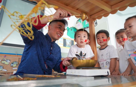 南通海安传统文化进幼儿园
